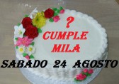 CUMPLEAÑOS DE MILA